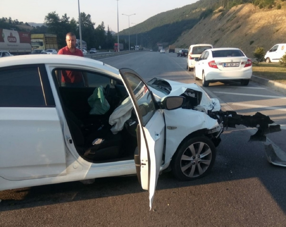 Samsun'da trafik kazası: 4 kişi yaralandı 6