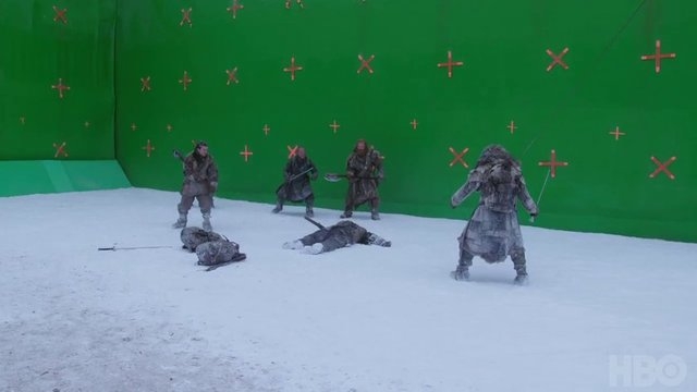 Game of Thrones'un 7.sezonuna ait kamera arkası görüntüleri 13