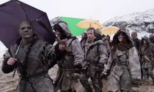 Game of Thrones'un 7.sezonuna ait kamera arkası görüntüleri 6