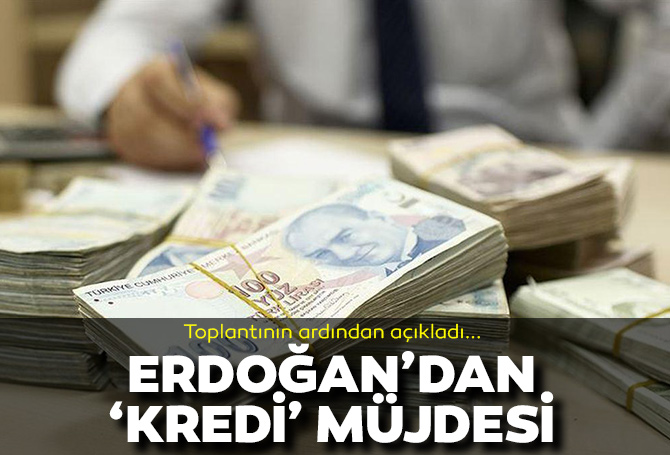 Son dakika | Cumhurbaşkanı Erdoğan'dan 'kredi' müjdesi: Paketin hazırlığı bitmek üzere