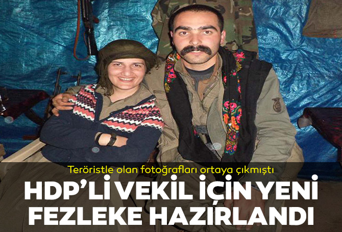 Son dakika | Teröristle fotoğrafları ortaya çıkmıştı!  HDP'li Semra Güzel için hazırlanan fezleke TBMM'ye gönderildi