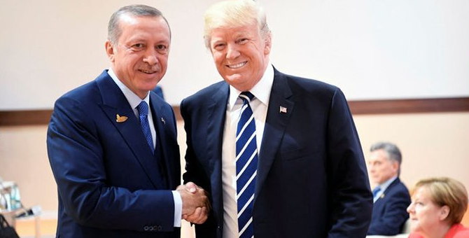 Cumhurbaşkanı Erdoğan G20 Zirvesi'nde Trump ile görüştü
