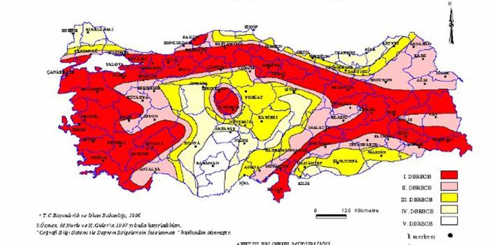 Marmara, İstanbul fay haritası ve deprem haritası 2023! İşte Marmara Bölgesinde deprem riski olan iller