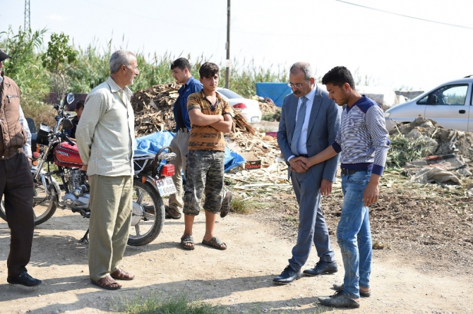 Başkan Bozdoğan, Suriyeli sığınmacıların sorunlarını dinledi