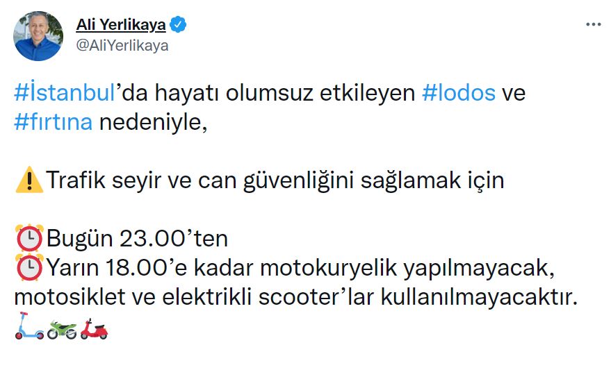 Son dakika | İstanbul'da lodos yasakları! Vali Yerlikaya açıkladı: Hayatı olumsuz etkileyen lodos ve fırtına nedeniyle...