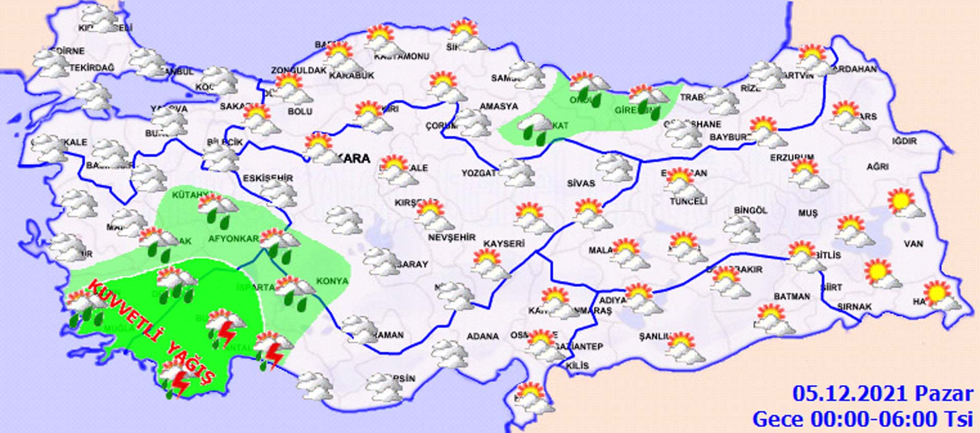 Türkiye sırılsıklam olacak! Meteoroloji'den 6 bölge için sağanak, yağmur ve gök gürültülü sağanak yağış uyarısı! 