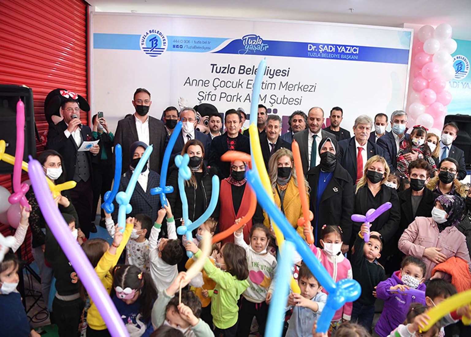Tuzla Belediyesi Anne Çocuk Eğitim Merkezleri’nin sekizinci şubesi açıldı