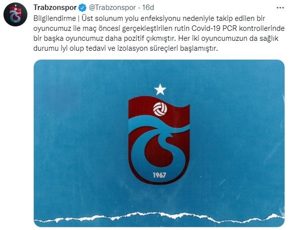 Son dakika | Trabzonspor'da Sivasspor maçı öncesi koronavirüs şoku! 2 futbolcu....
