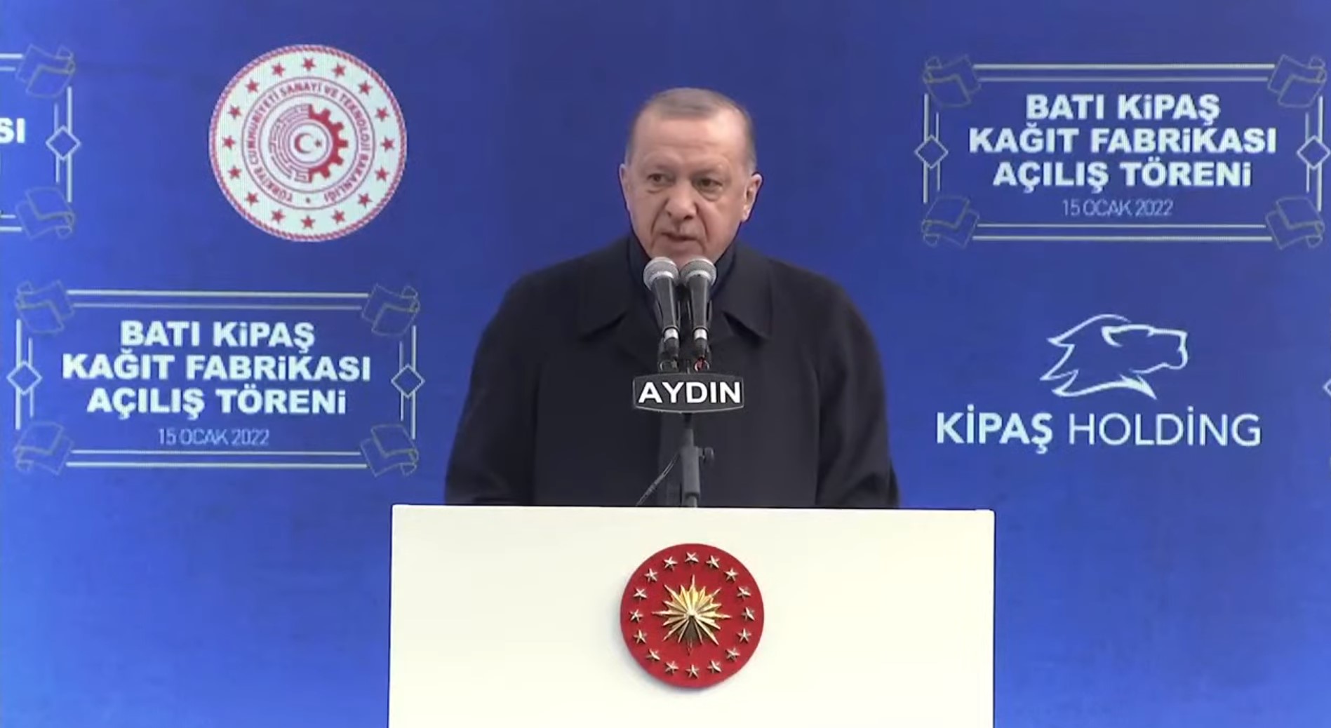 Cumhurbaşkanı Erdoğan Batı Kipaş Kağıt Fabrikasının açılış töreninde konuştu: Türkiye, Avrupa'nın imalat merkezi olan bir ülkedir