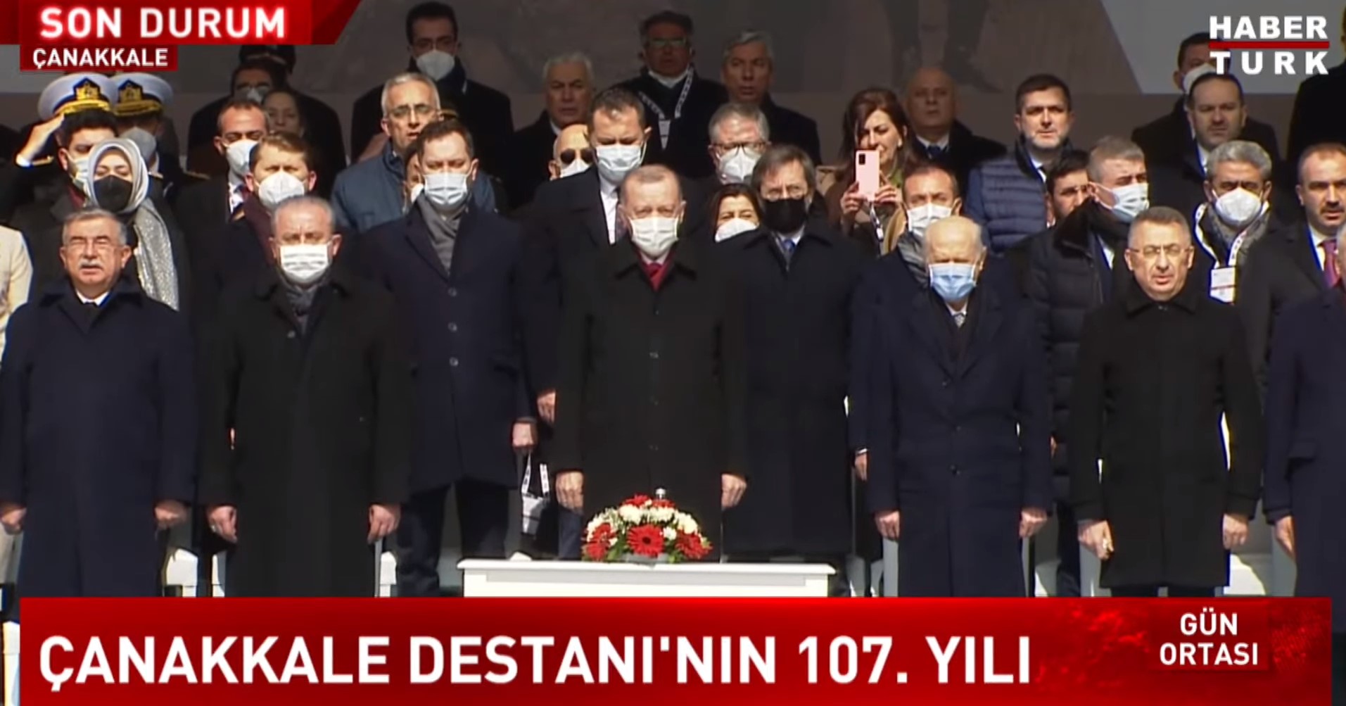 Tarihi değiştiren büyük zafer 107 yaşında! 18 Mart Çanakkale şehitleri anıldı: Cumhurbaşkanı Erdoğan törende konuştu: Çanakkale Savaşları kahramanlık destanıdır