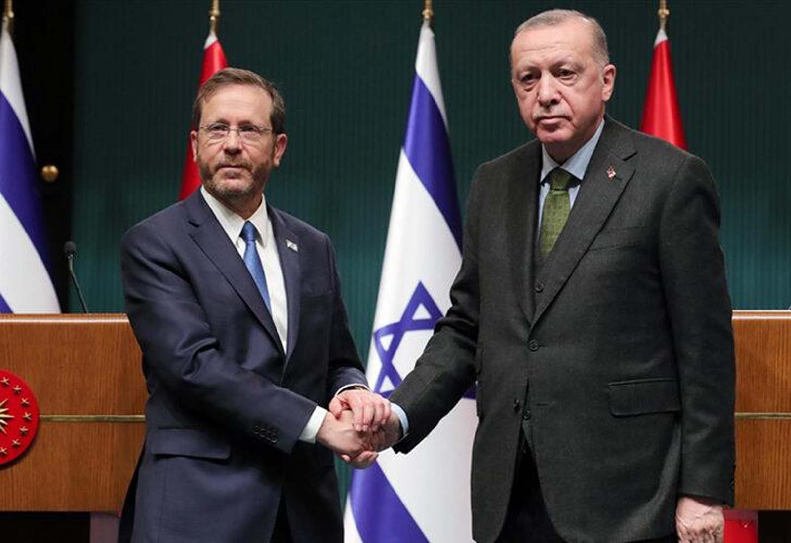 Son dakika: Cumhurbaşkanı Erdoğan, İsrail Cumhurbaşkanı Herzog ile görüştü