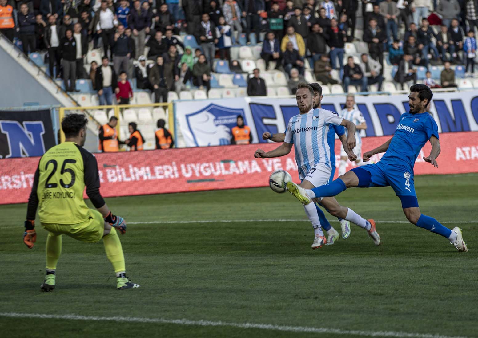 Erzurumspor 1 - 1 Tuzlaspor maç sonucu