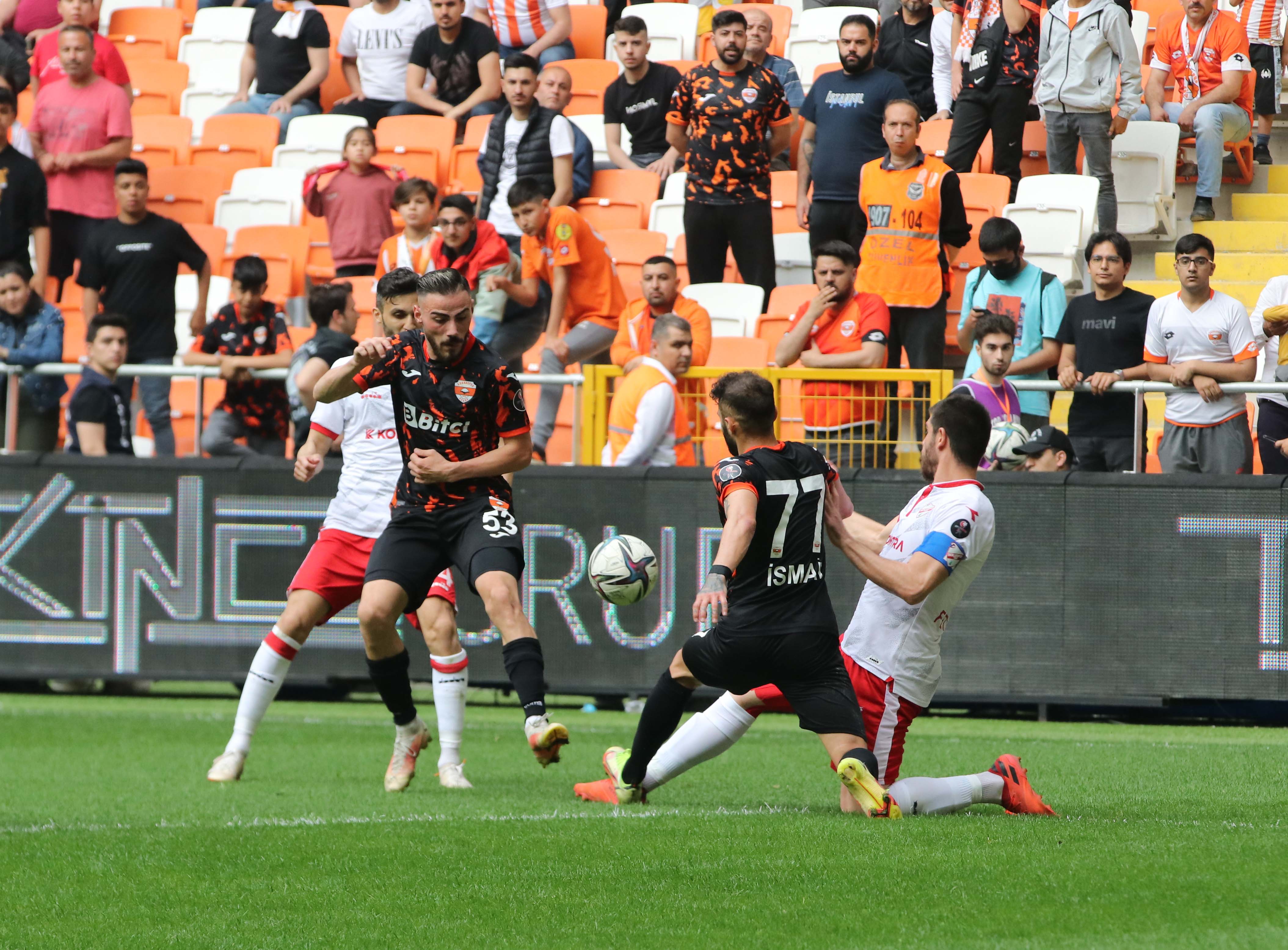 Spor Toto 1.Lig: Adanaspor 1- 2 Beypiliç Boluspor | Maç sonucu