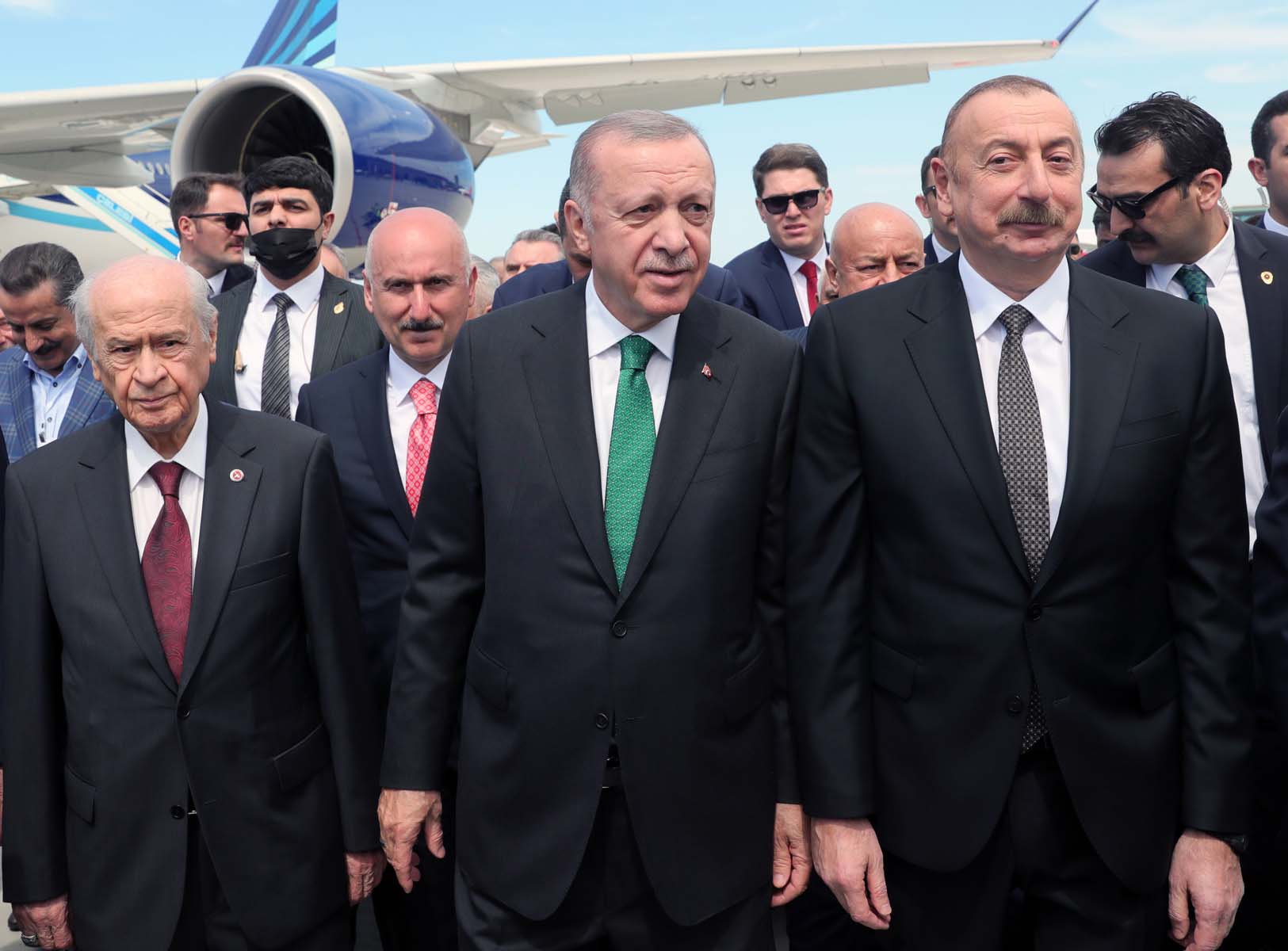 Cumhurbaşkanı Erdoğan, Rize – Artvin Havalimanı Açılış Töreni'nde konuştu: Emperyal düzene fırsat vermeyeceğiz