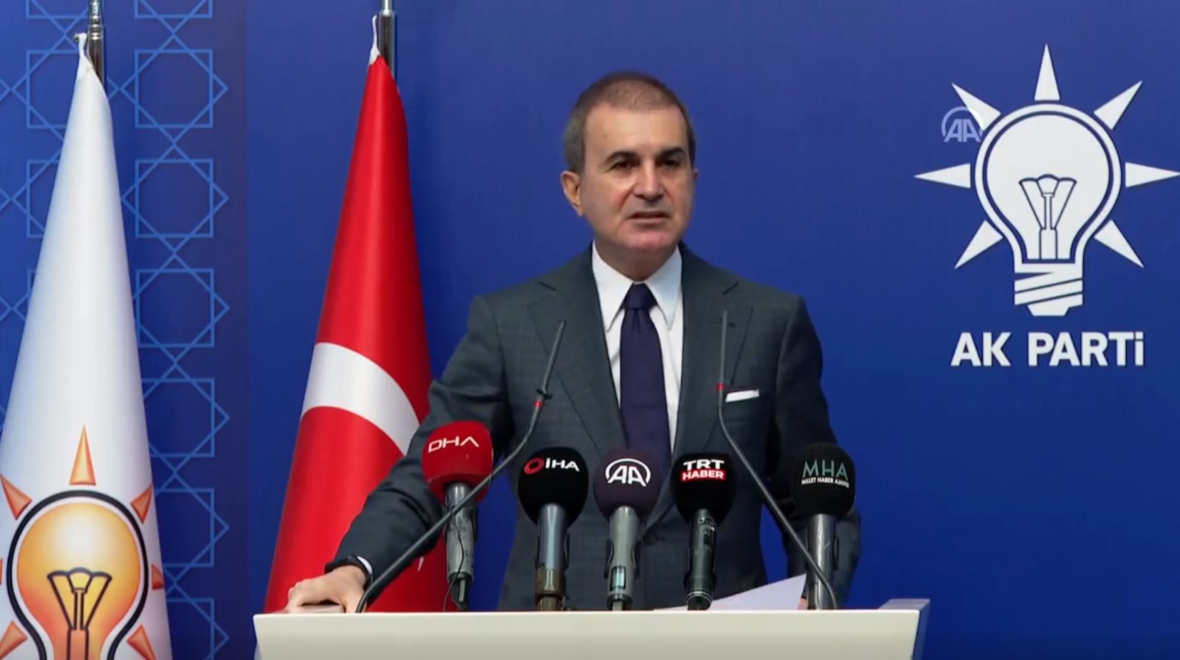 Canlı yayın | AK Parti Sözcüsü Ömer Çelik'ten MYK toplantısı sonrası önemli açıklamalar