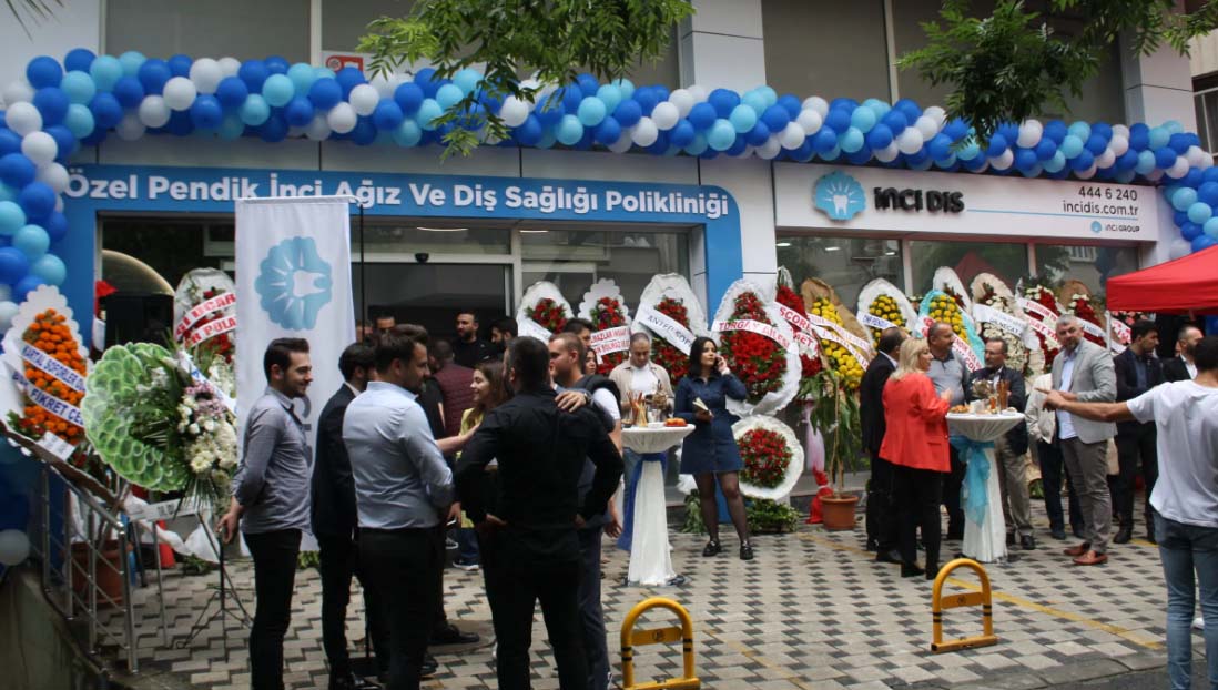 Özel İnci Diş'in 5'inci şubesi Pendik'te açıldı