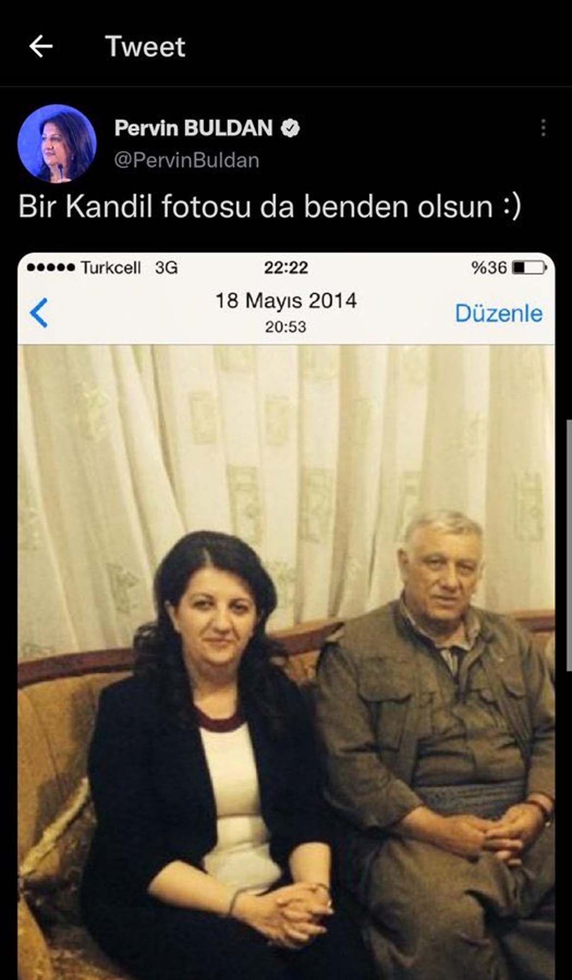 HDP'li Pervin Buldan'dan Türk milletiyle resmen alay etti! PKK kurucusu Cemil Bayık ile nispet yapar gibi fotoğraf paylaştı, sonra bakın ne yaptı!
