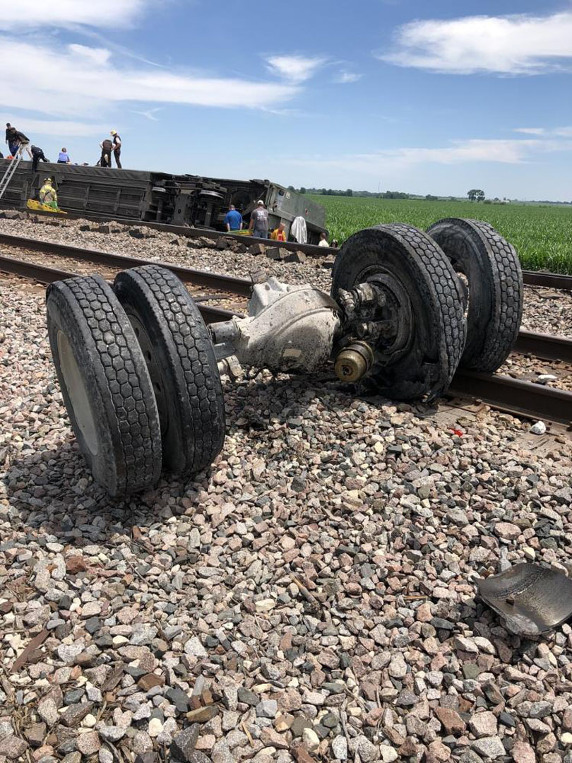 ABD'de dehşet veren tren kazası! Çok sayıda ölü ve yaralılar var!