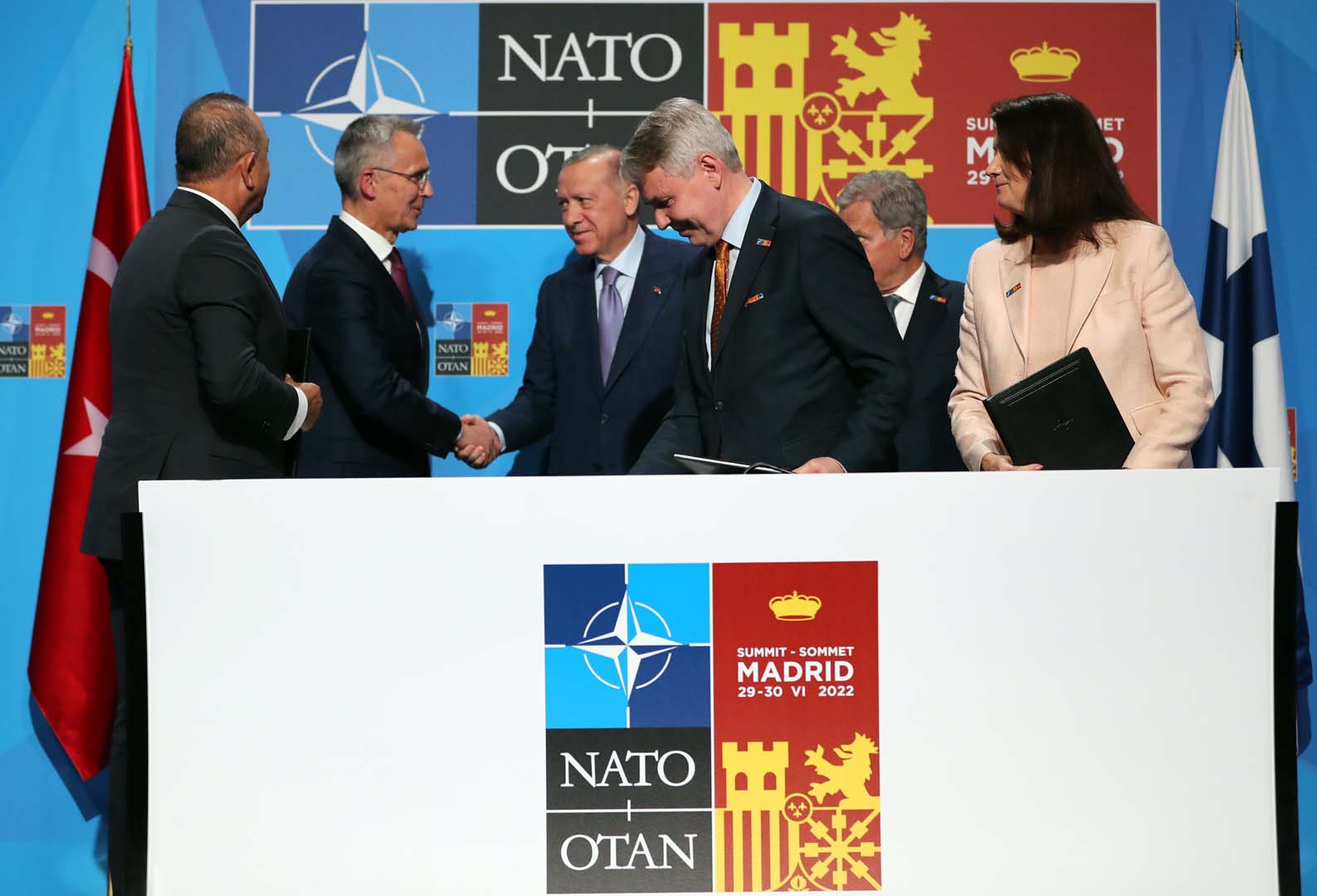 NATO görüşmelerinde mutabakata varıldı! 3 ülke arasında ortak bildiri yayınlandı!