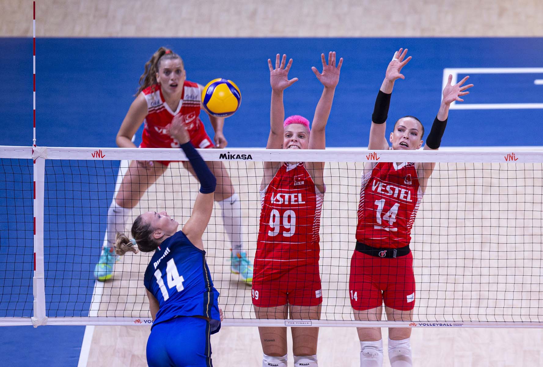 FIVB Women's Nations League: Turchia - Italia 0-3 |  Risultato della partita 