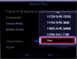 Samsung Smart TV kanal ekleme ayarı, Samsung Smart TV Turksat uydu frekans ayarlama nasıl yapılır?