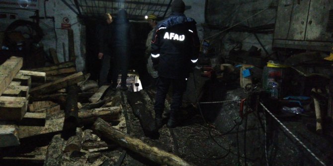 Zonguldak'ta kaçak maden ocağında göçük meydana geldi!