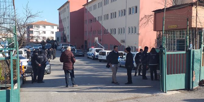 Ankara'da güvenlik görevlisi okul müdürünü vurdu!
