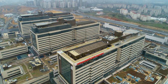 Başakşehir Şehir Hastanesi'nin bitimine sayılı günler kaldı