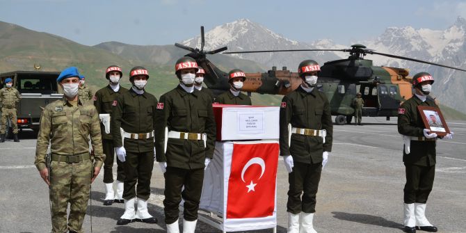 Piyade Sözleşmeli Er Halil Çakır'ın cenazesi törenle memleketine uğurlandı!