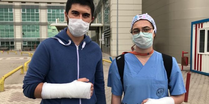 Kırıkkale’de iki doktora şiddet! Hasta yakını tekme tokat girişti