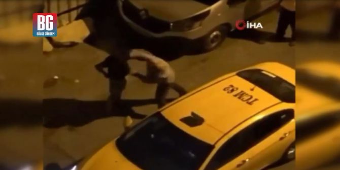 İstanbul'da taksici dehşeti! Müşterisini yumrukladı