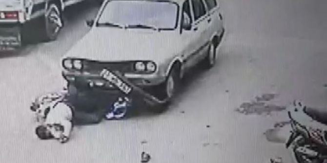 Gaziantep'te korkunç kaza! Aracın altında kalmaktan kurtulamadı