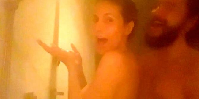 Heidi Klum'un sevgilisi ile duş aldığı video sosyal medyada ilgi gördü!
