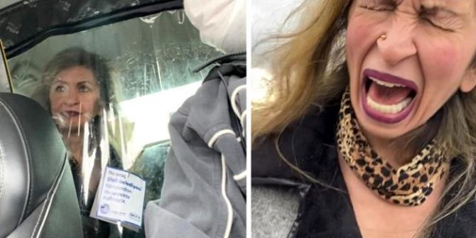 Taksicinin alkollü kadın yolcu ile savaşı: ''Ne kadar kötüsünüz, ben sizi sevmedim''