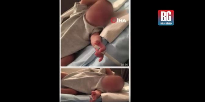 Bir anneden vicdansızlık görüntüleri! Bebeğine alkol içirip fotoğraflarını paylaştı