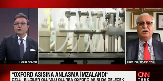 Bilim Kurulu Tevfik Özlü açıkladı! Türkiye, Oxford'un aşısını da alıyor